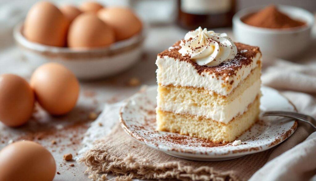 Torta nuvola al cacao con crema al mascarpone: l'effetto "nuvola" che funziona sempre