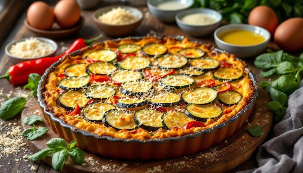 Sformato di verdure al forno con parmigiano: piatto unico facile e nutriente