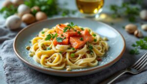 Paccheri con salmone e pistacchi: il primo piatto più cremoso della stagione fredda