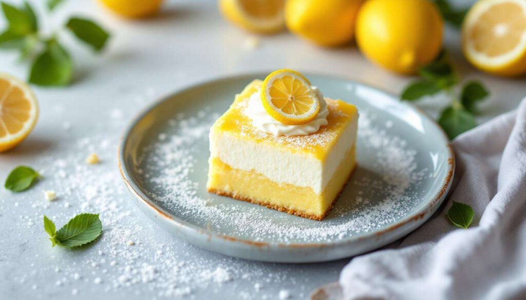 Quadrotti ricotta e limone: il dessert soffice senza lievito, pronto in una ciotola