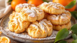 Biscotti morbidi ai mandarini