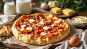 Schiacciata alla Valdostana ricetta torta salata velocissima e facile
