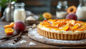 Crostata fredda crema e pesche: il dolce senza forno perfetto per l’estate