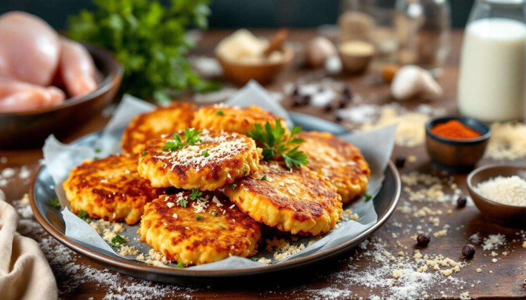 FRITTELLE DI POLLO ricetta facile e buonissima