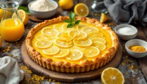 Crostata con Crema al Limone Senza Burro e Latte