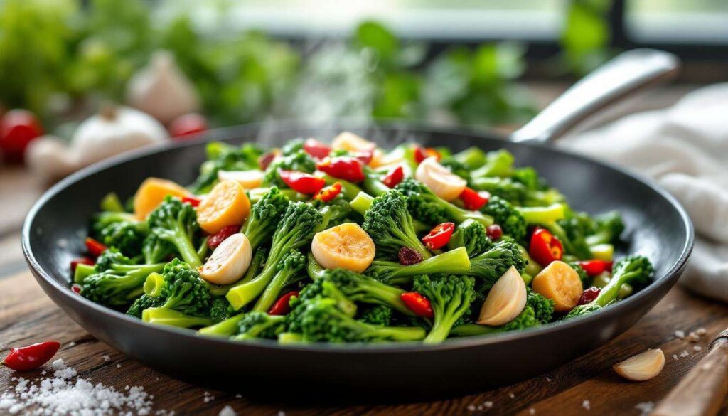 Broccoletti alla romana saltati in padella: ricetta tradizionale