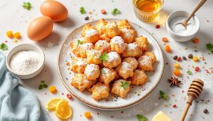 Struffoli croccanti in friggitrice ad aria: il classico dolce pronto in pochi minuti